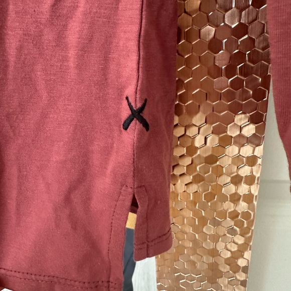 Cuts Mens Split Hem Henley - Picture 3 of 6